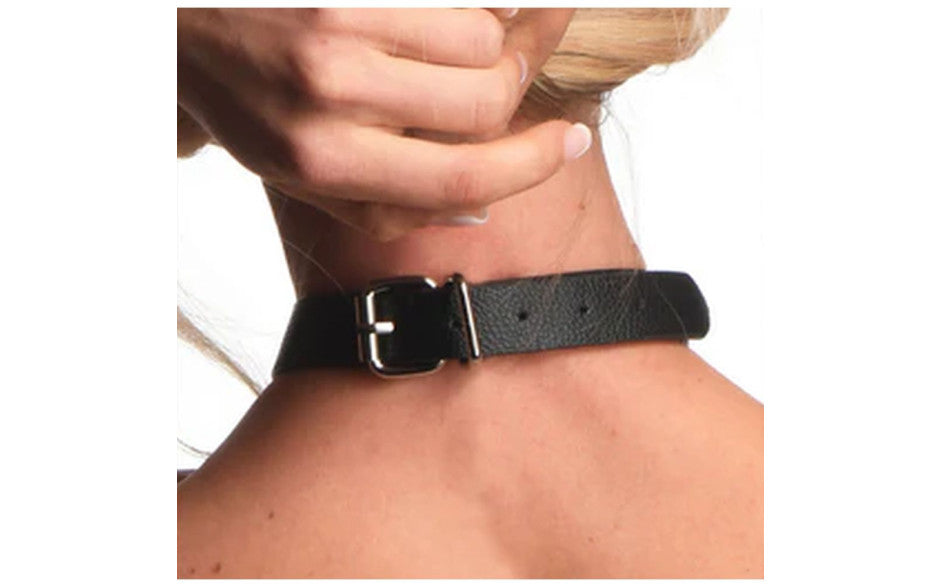 XR Brands Strict Faux Leather Female Sexy Body Harness Black