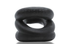 OxBalls Z Balls Zig Zag Cock Ring and Ball Stretcher Night Edition OxBalls