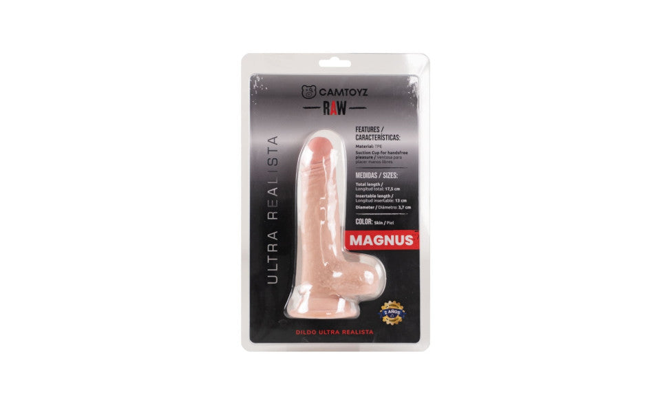 Raw Magnus Ultra Realistic Dildo With Balls RAW