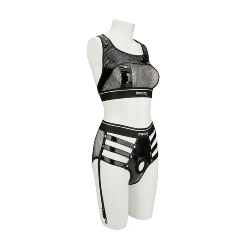 Lovetoy Rebellion Reign Iconic Harness Strap On Set