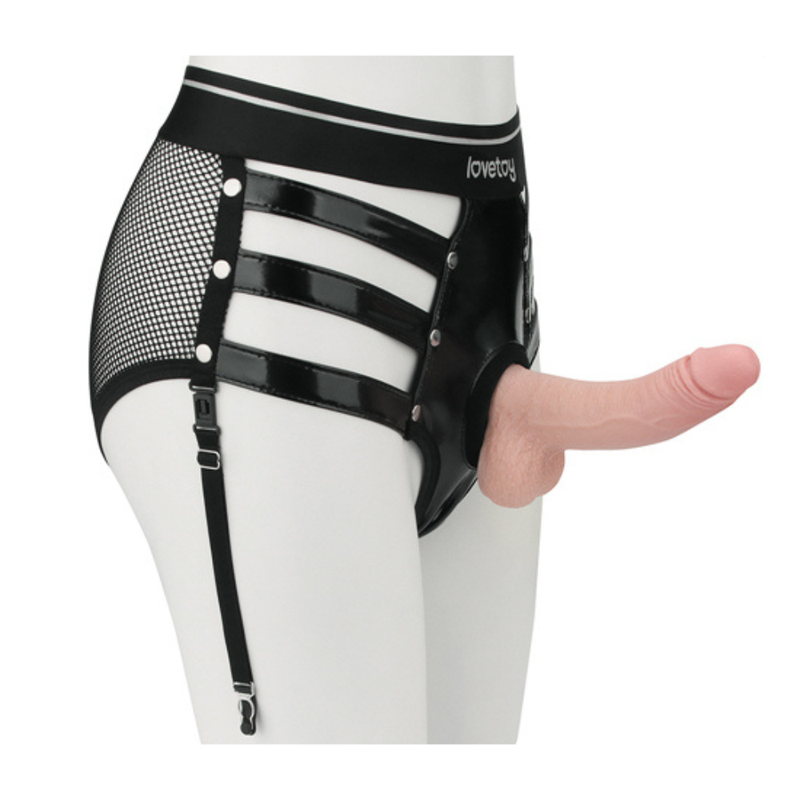 Lovetoy Rebellion Reign Iconic Harness Strap On Set