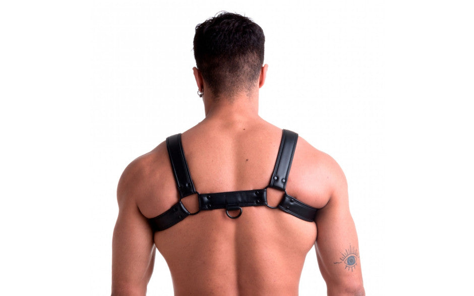Sport Fucker Vegan Bulldog BDSM Play Harness Black