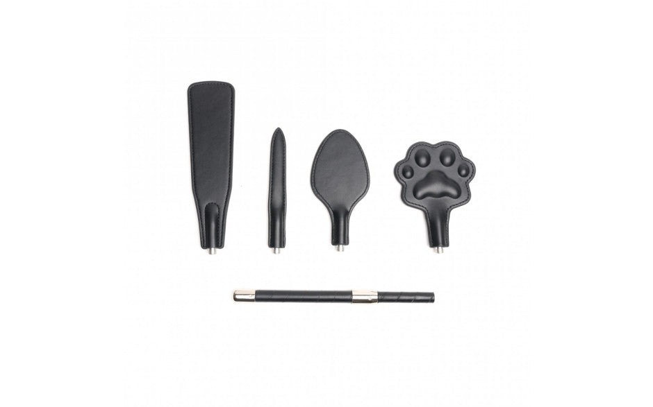 Sport Fucker Vegan Interchangeable Tip BDSM Crop 4 Piece