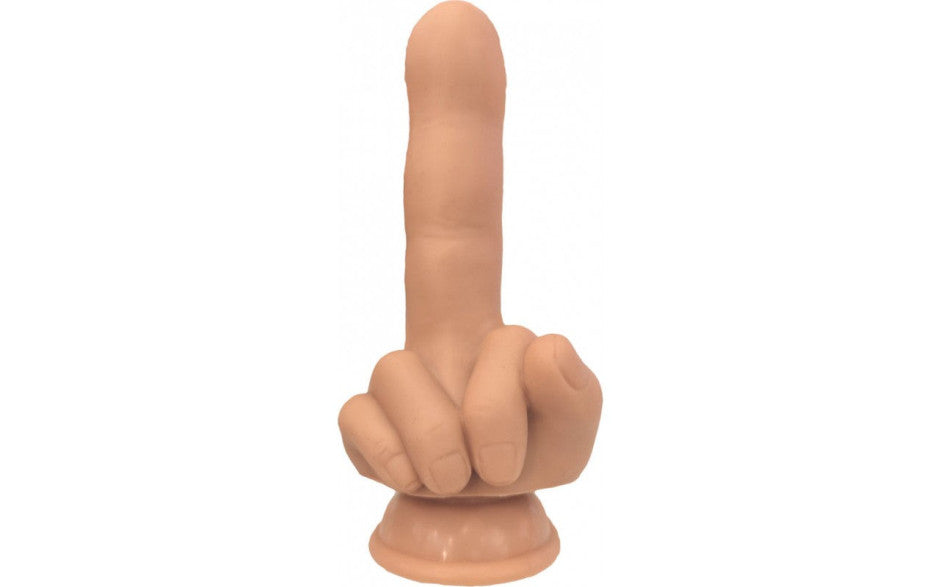 Hott Products Finger Fest Flip Off Realistic Dildo Flesh Hott Products Main image