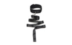 XR Brands Frisky Neoprene Collar & Leash Set Black