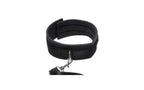 XR Brands Frisky Neoprene Collar & Leash Set Black