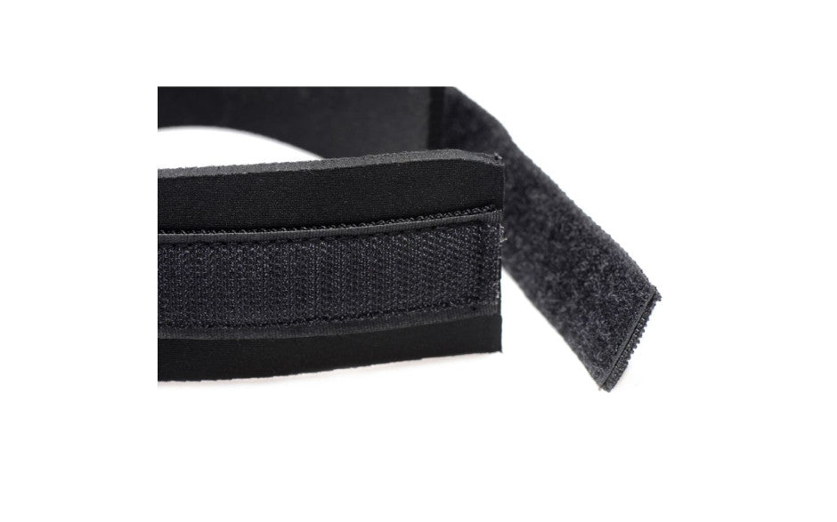 XR Brands Frisky Neoprene Collar & Leash Set Black