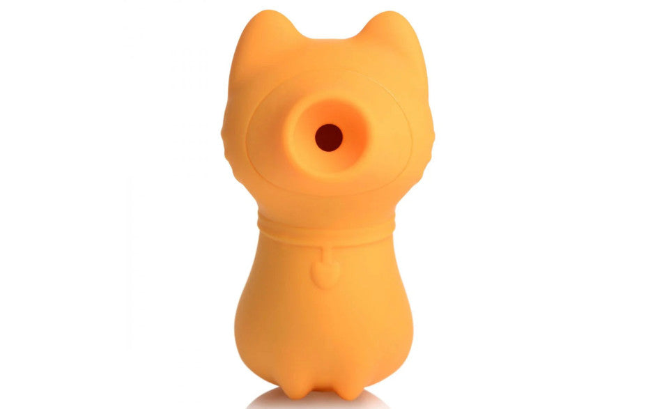 XR Brands Shegasm Sucky Kitty 7X Clitoral Stimulator Orange