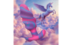 XR Brands Creature Cocks Unicorn Swirl Silicone Butt Plug