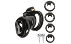 XR Brands Master Series Hard Stop Double Ring Mens Chastity Cage