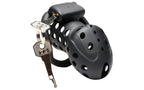 XR Brands Master Series Lock Down Male Chastity Cage