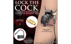 XR Brands Master Series Lock Down Male Chastity Cage