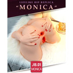 Naked Factory Spread Me Monica Pussy & Anal Torso Masturbator