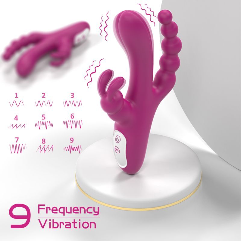 S Hande Joker Triple Ecstasy Rabbit Vibrator