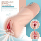 XISE Suctroker Dual Density Vibrating Sucking Vaginal Masturbator V2.0