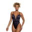 Playboy Lingerie Playboy Blackout Bunny Romper Black