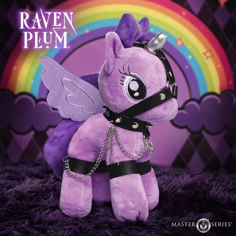 Master Series Raven Plum Bondage Pony Main image