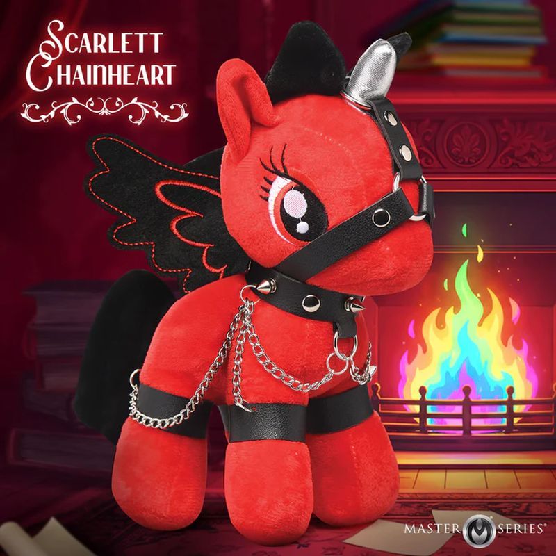 Master Series Scarlet Chainheart Bondage Pony Main image