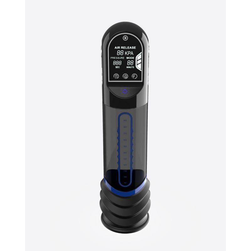 Peak Performa ISP90 Curve Infrared Automatic LCD Penis Pump Blue Main image
