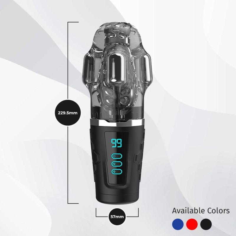Peak Performa Hypershaker Automatic App Controlled LCD Masturbator Secondary image