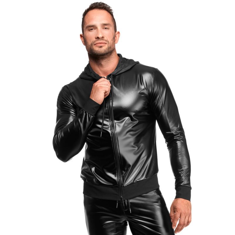 Noir Vexen Hooded Jacket