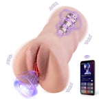 XISE Sora App Controlled Thrusting Vibrating Realistic Vaginal Masturbator