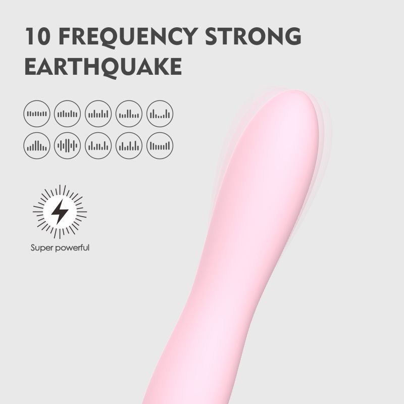 SXE Bella Silicone Bullet Vibrator Massager Pink