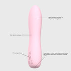 SXE Bella Silicone Bullet Vibrator Massager Pink