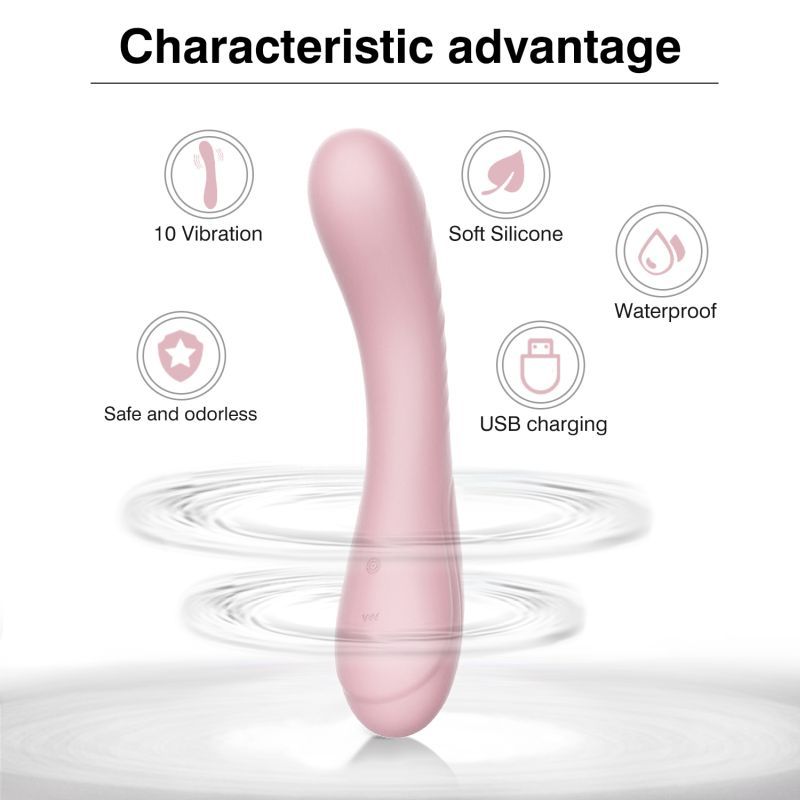 SXE Maya Curve Silicone Vibrator Pink