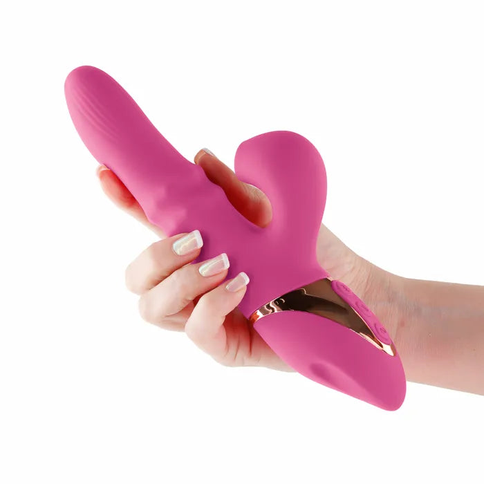 NS Novelties INYA Enamour USB Rechargeable Vibrator With Air Pulse 31.5cm Secondary image
