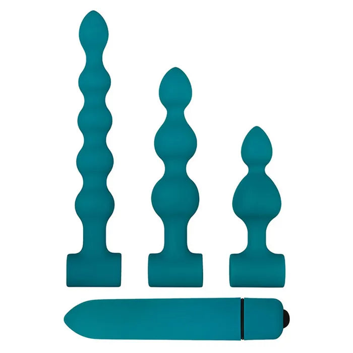 Adam & Eve Vibrating Bumpy Bead Set Vibrating Anal Bead Set Secondary image