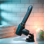 Evolved TOO HOT TO HANDLE USB Rechargeable Thrusting Vibe With Stand Evolved