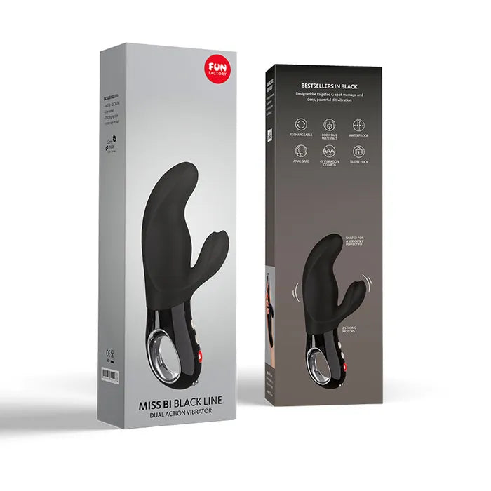 Fun Factory MISS BI USB Rechargeable Rabbit Vibrator 17cm Fun Factory Main image