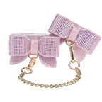 OUCH! Paris Collection Leg Cuffs Restraints Pink Shots Toys
