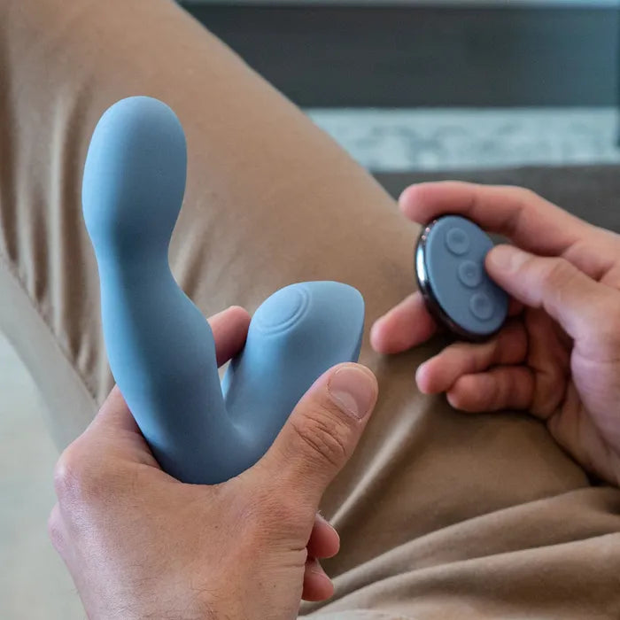 JimmyJane Pulsus P Spot USB Rechargeable Prostate Massager With Remote JimmyJane