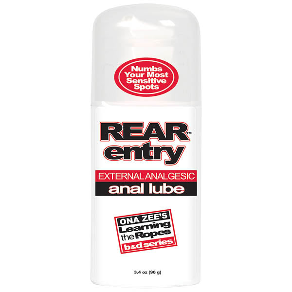 Doc Johnson Ona Zees Rear Entry Desensitising Anal Lubricant 96g Bottle Doc Johnson