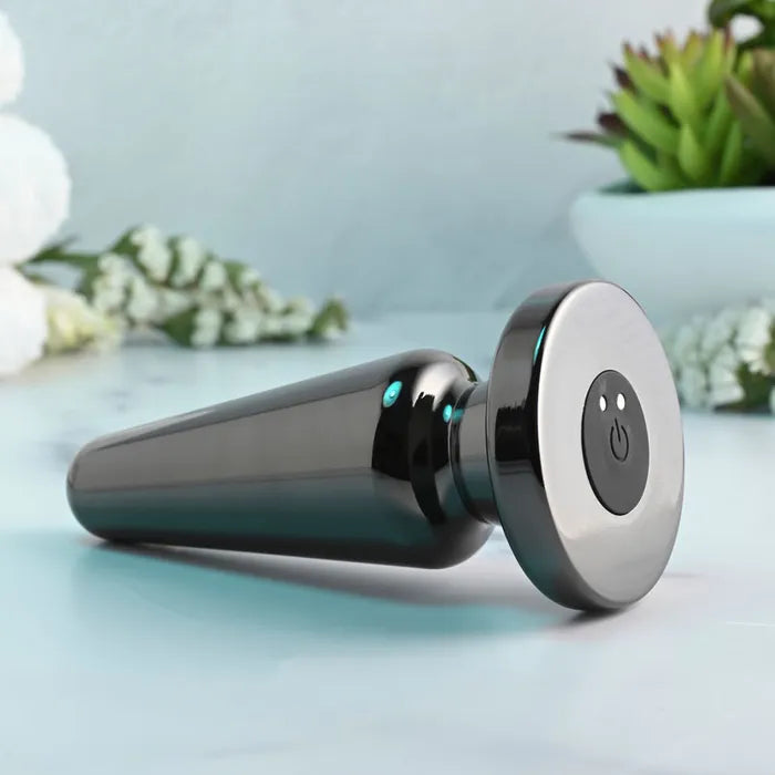 Evolved ADVANCED METAL PLUG USB Rechargeable Vibrating Butt Plug Evolved