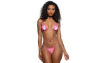 Playboy Lingerie Dueling Bunny Bikini 2 Piece One Size