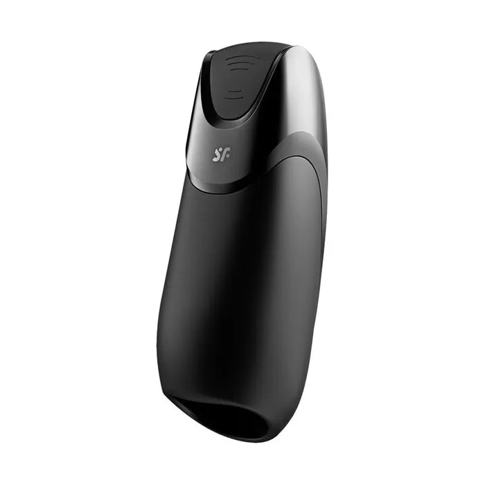Satisfyer Men Vibration+ USB Rechargeable Masturbator With App Control Black Satisfyer