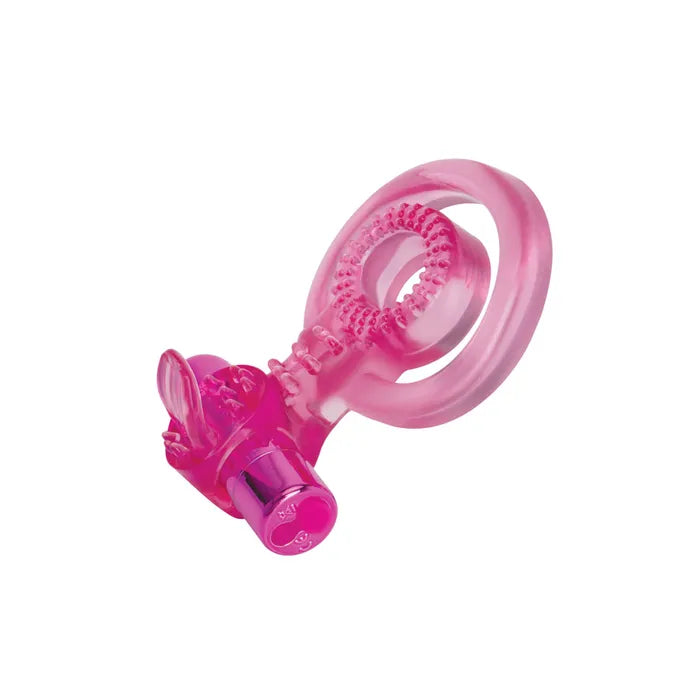 Bodywand Rechargeable Duo Ring With Clit Tickler USB Rechargeable Vibrating Cock Ring Secondary image