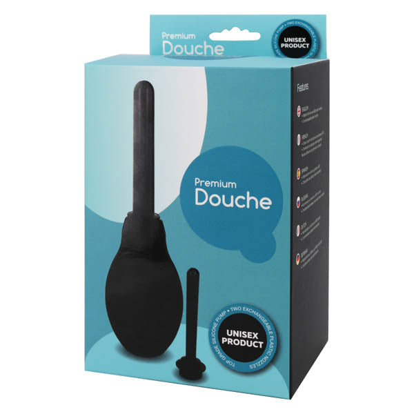 Seven Creations Premium Unisex Douche 370ml Capacity Black Seven Creations