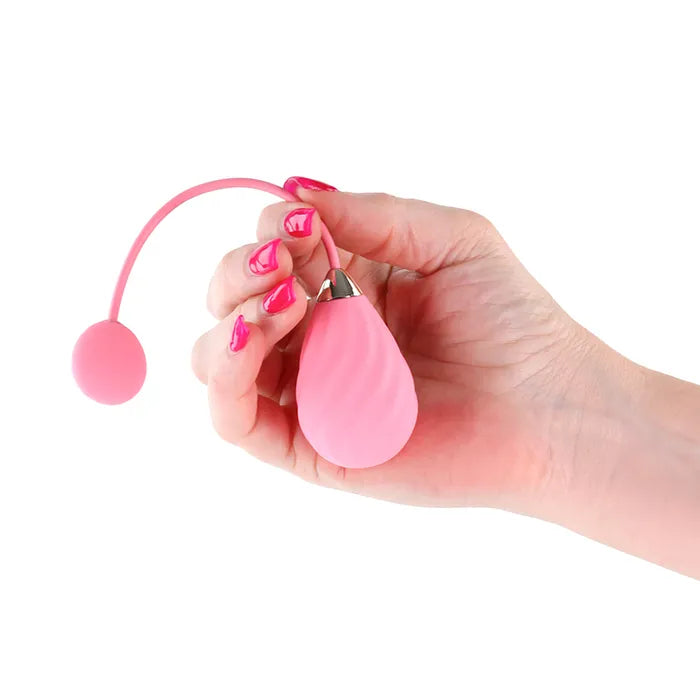 NS Novelties Techno Kandi USB Rechargeable Vibrating Egg Vibrator With App Control Pink Secondary image