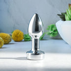 Gender X ROCKIN METAL PLUG MINI USB Rechargeable Vibrating Mini Butt Plug Gender X