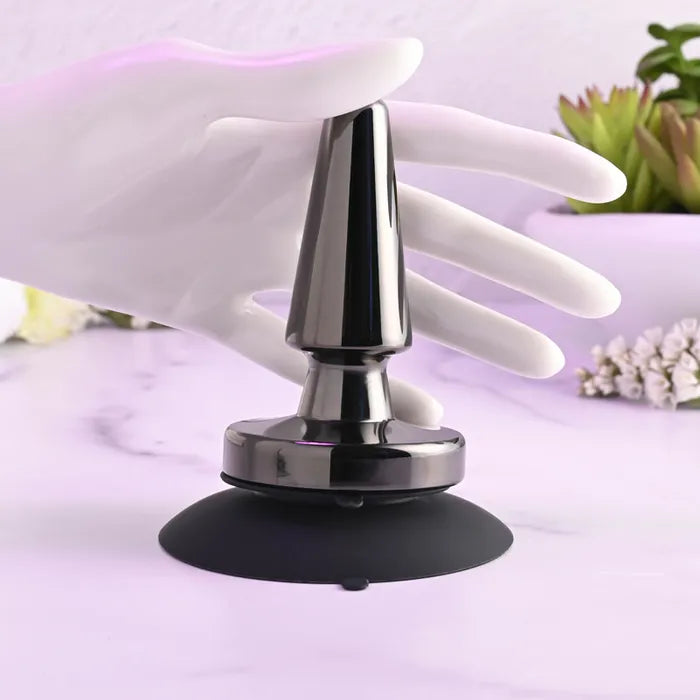 Evolved BEGINNER METAL PLUG USB Rechargeable Vibrating Butt Plug Evolved