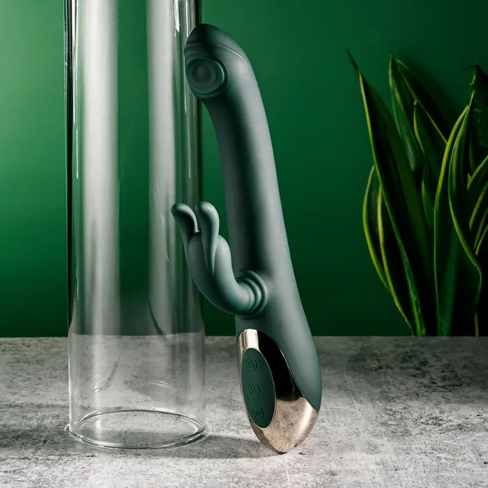 Evolved RABBIT TAP TAP USB Rechargeable Rabbit Vibrator With Tapping Tip 25cm Evolved