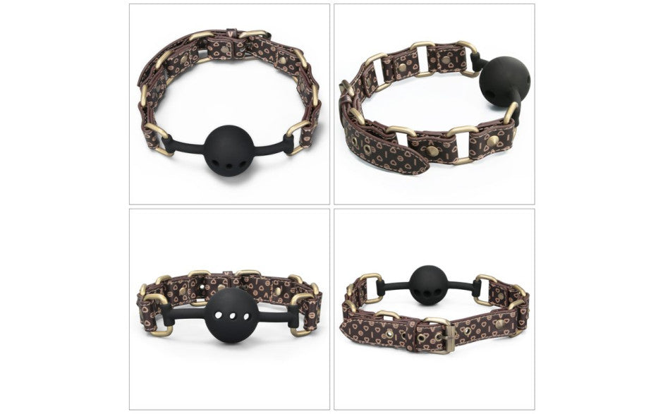 Lovetoy Rebellion Reign BDSM Play Ball Gag