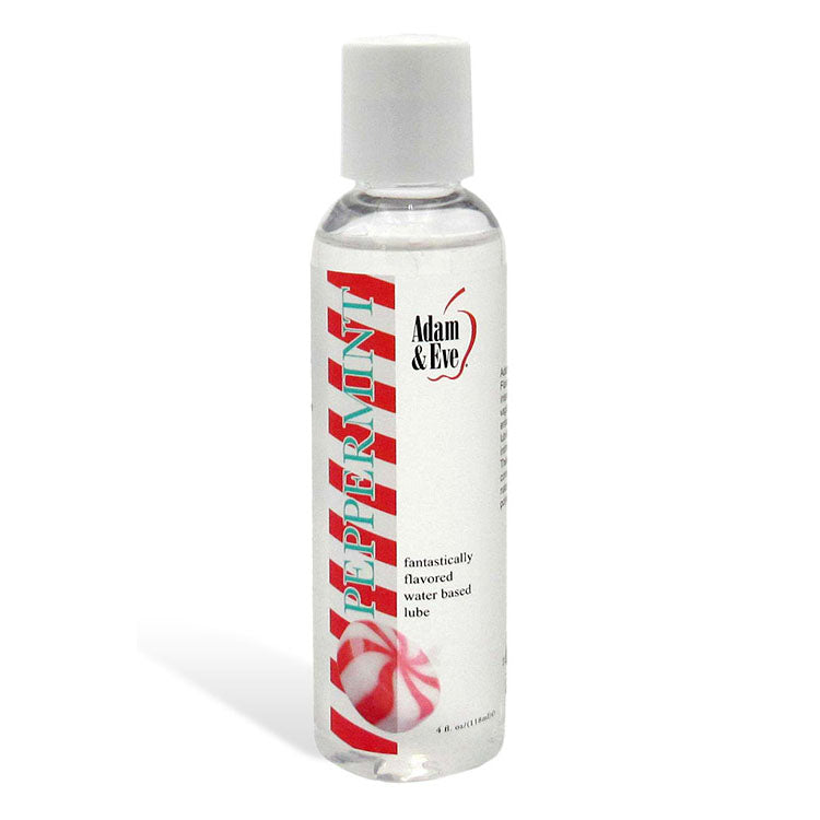 Adam & Eve PEPPERMINT Flavoured Water Based Lubricant 118ml Bottle Adam & Eve Main image