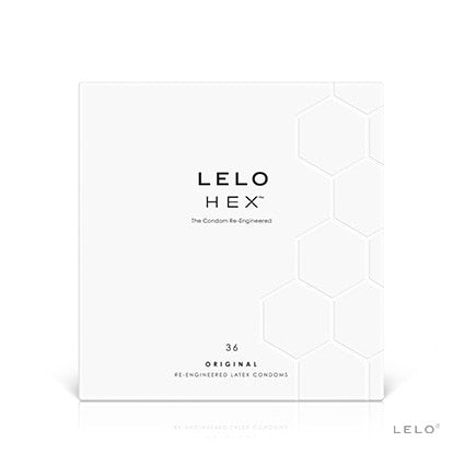 LELO HEX Original Thin Condoms 36 Pack Lelo