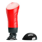 CRAZY BULL DELIA Vibrating Vagina Stroker With Suction Base Flesh Crazy Bull