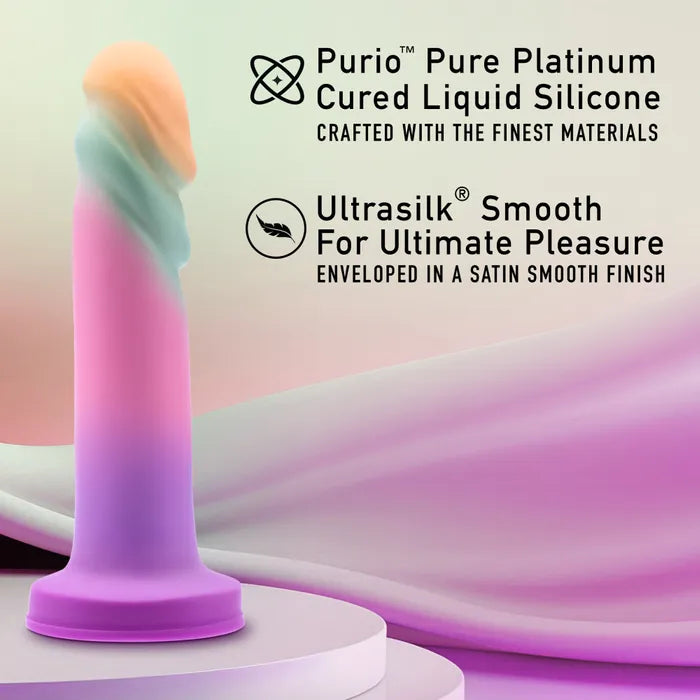 Blush Novelties Avant Sunrise Gaze Dildo 19cm Sherbet Secondary image